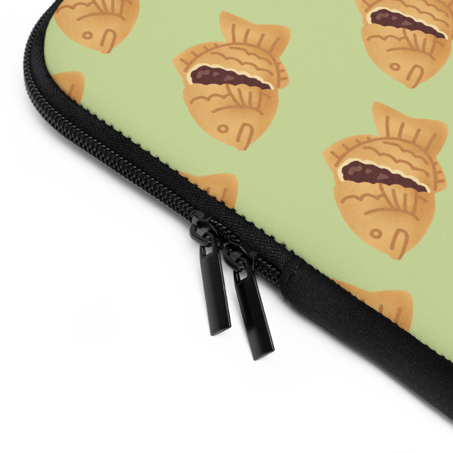 Matcha Green Taiyaki Laptop Sleeve