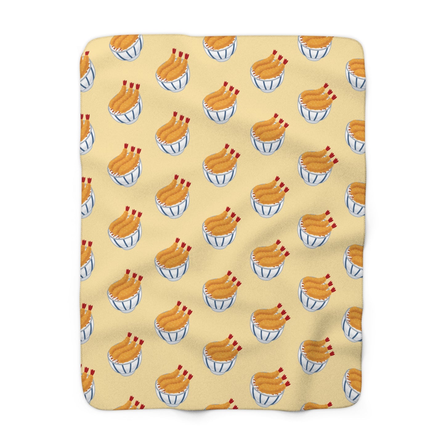 Butter Tempura Cozy Fleece Blanket