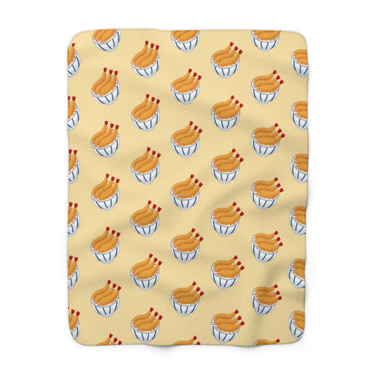 Butter Tempura Cozy Fleece Blanket