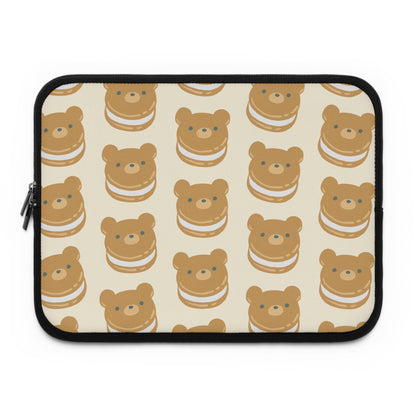 Bear Cookie Laptop Sleeve