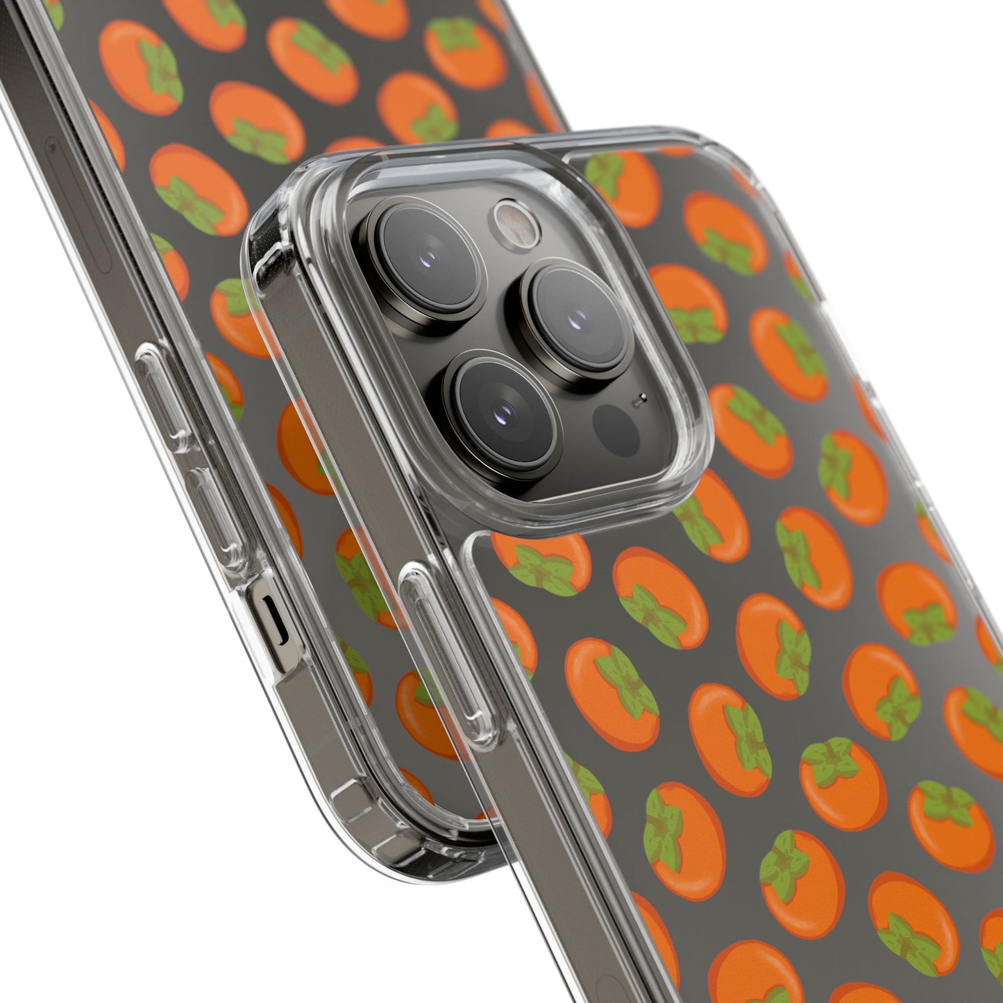 Persimmon Clear Phone Case
