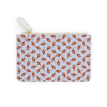 Lavender Small Red Panda Purse
