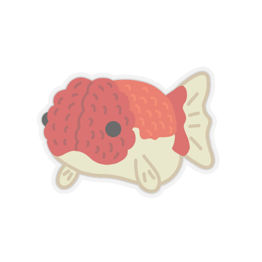 Chubby Goldfish Sticker