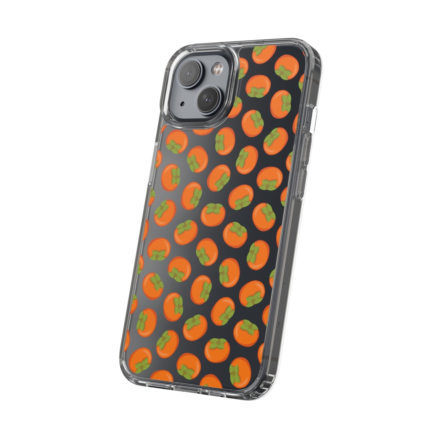 Persimmon Clear Phone Case