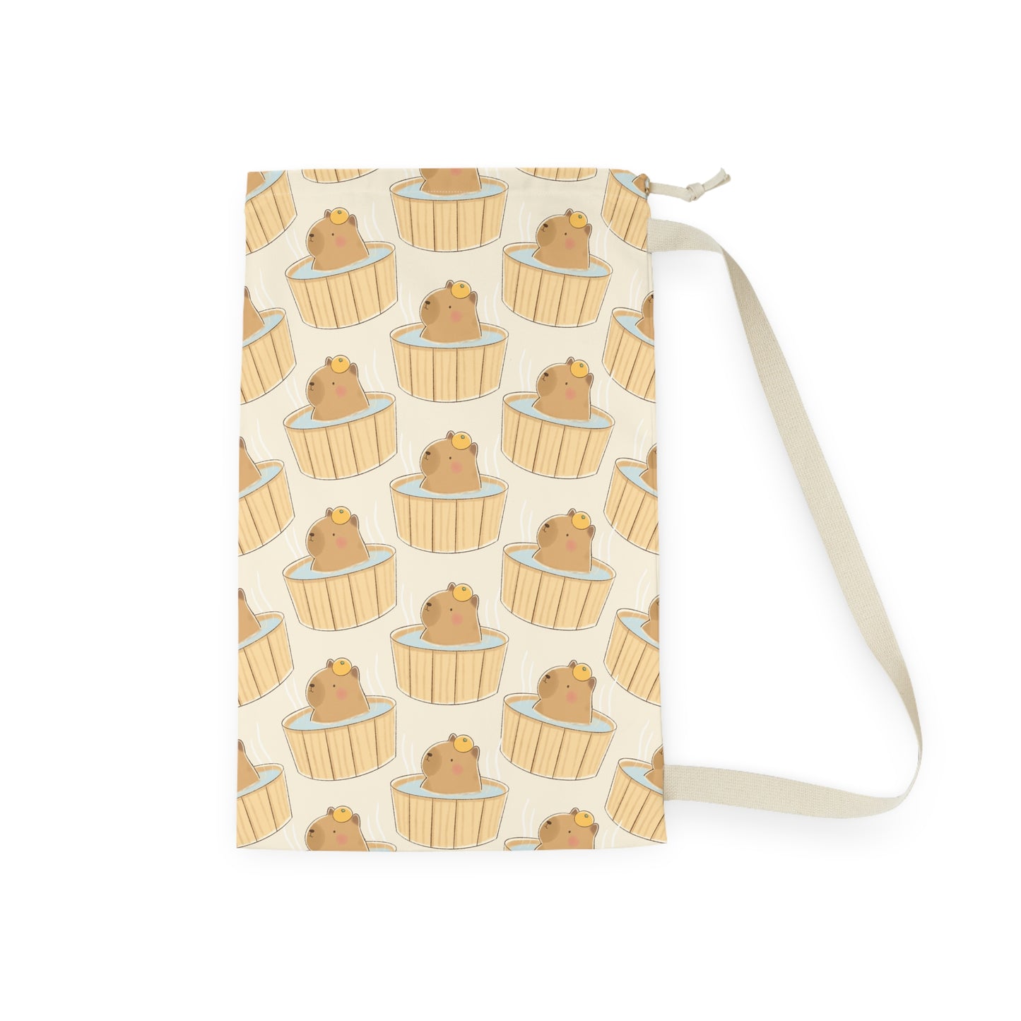 Capybara Bath Drawstring Bath