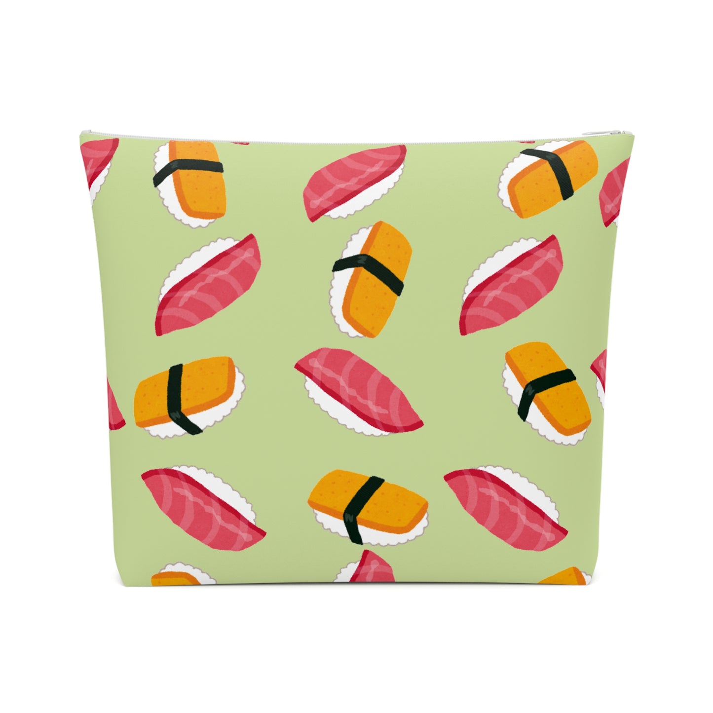 Matcha Green Sushi Cosmetic Bag