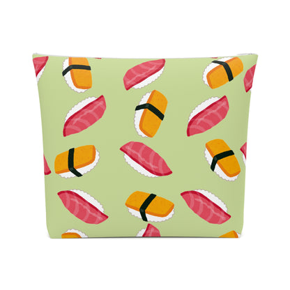 Matcha Green Sushi Cosmetic Bag