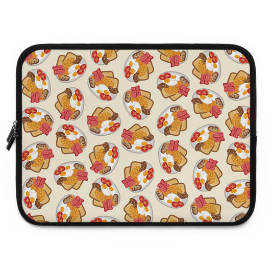 English Breakfast Laptop Sleeve