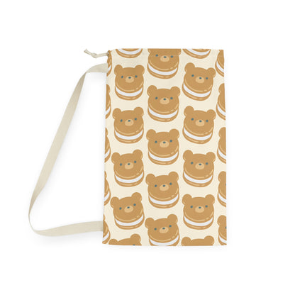 Bear Cookie Drawstring Bag