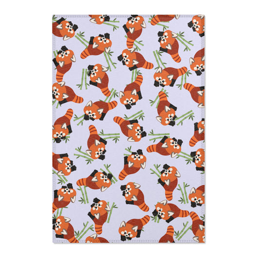 Lavender Red Panda Rug