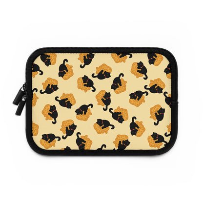 Butter Black Cat Taiyaki Laptop Sleeve