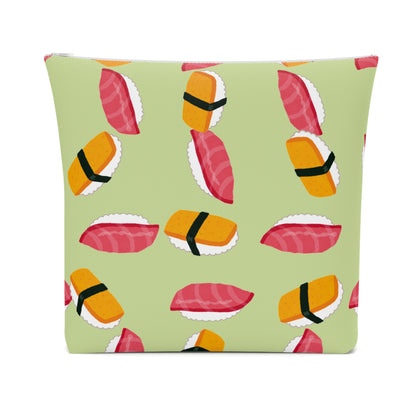 Matcha Green Sushi Cosmetic Bag