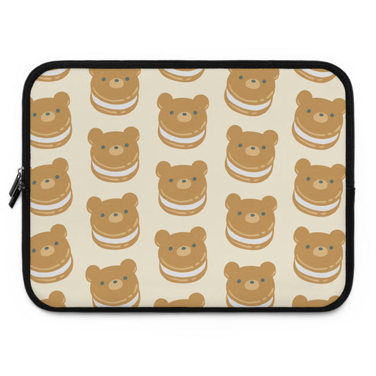 Bear Cookie Laptop Sleeve