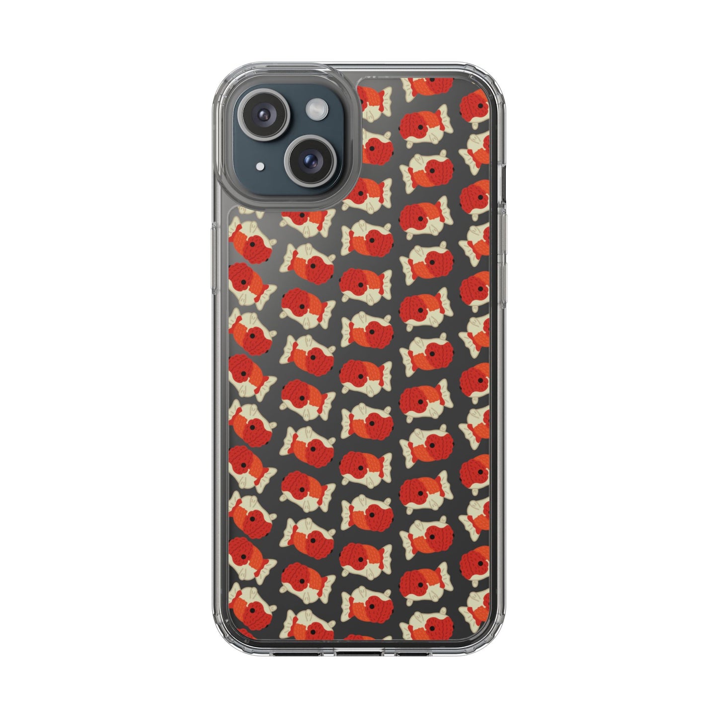 Chubby Goldfish Clear Phone Case