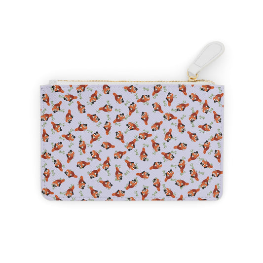 Lavender Small Red Panda Purse