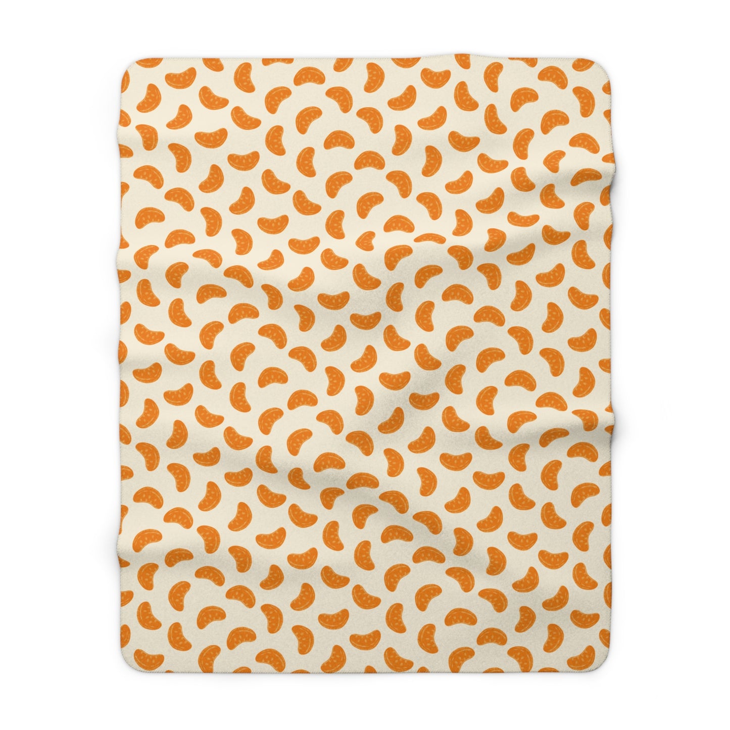 Orange Slices Cozy Fleece Blanket