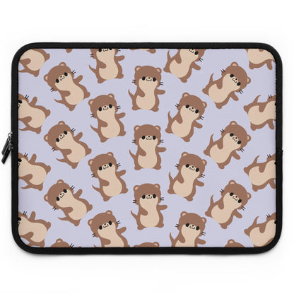 Lavender Otter Laptop Sleeve