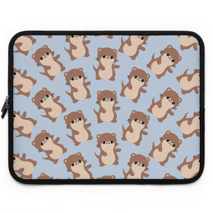 Baby Blue Otter Laptop Sleeve