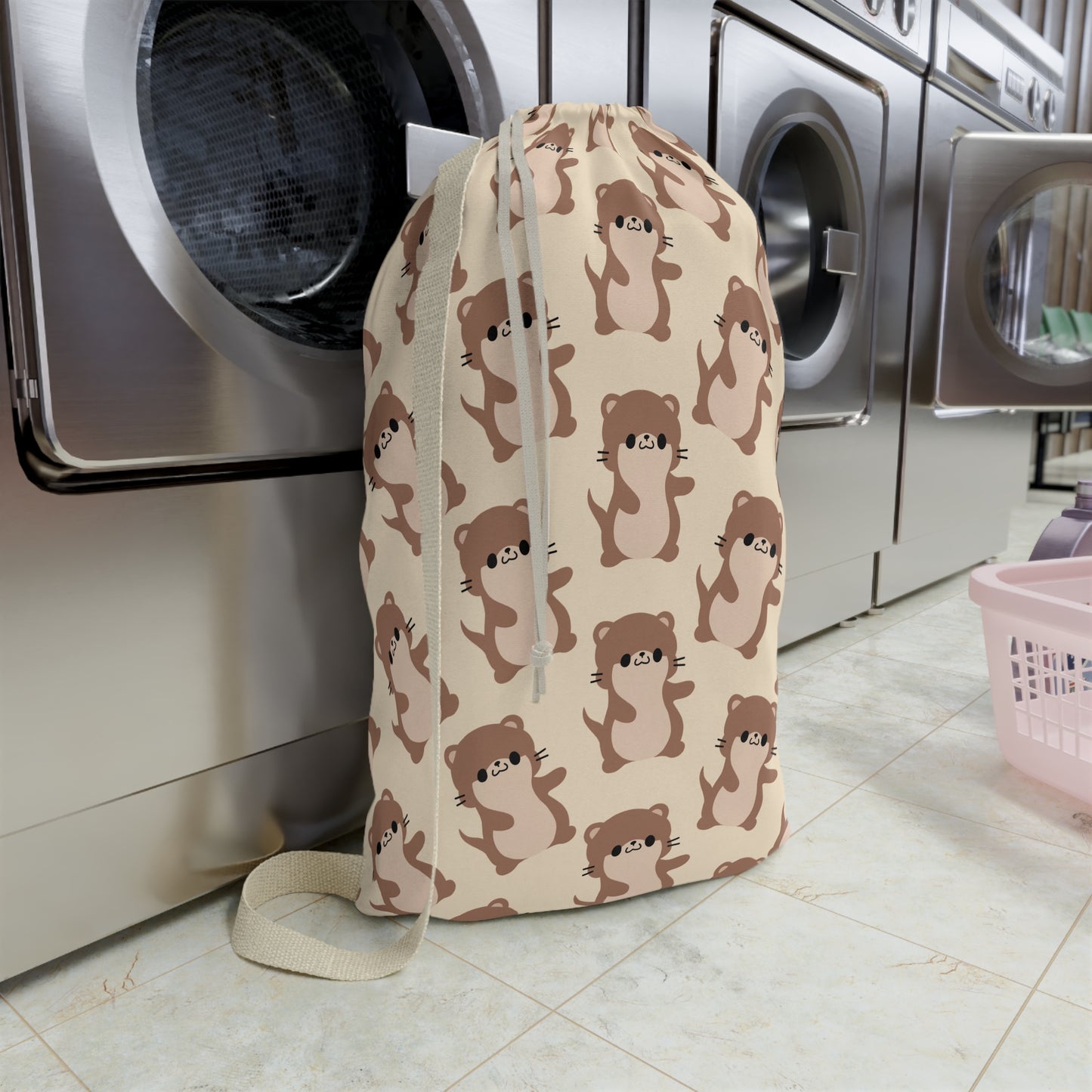 Otter Drawstring Bag