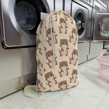 Otter Drawstring Bag