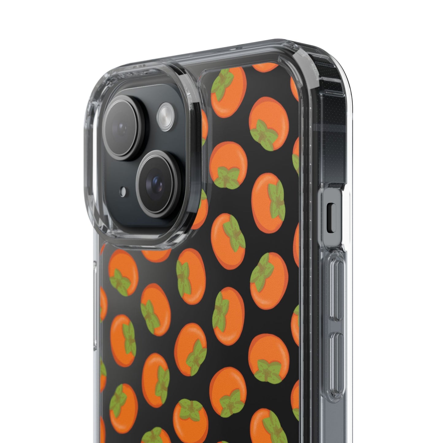 Persimmon Clear Phone Case