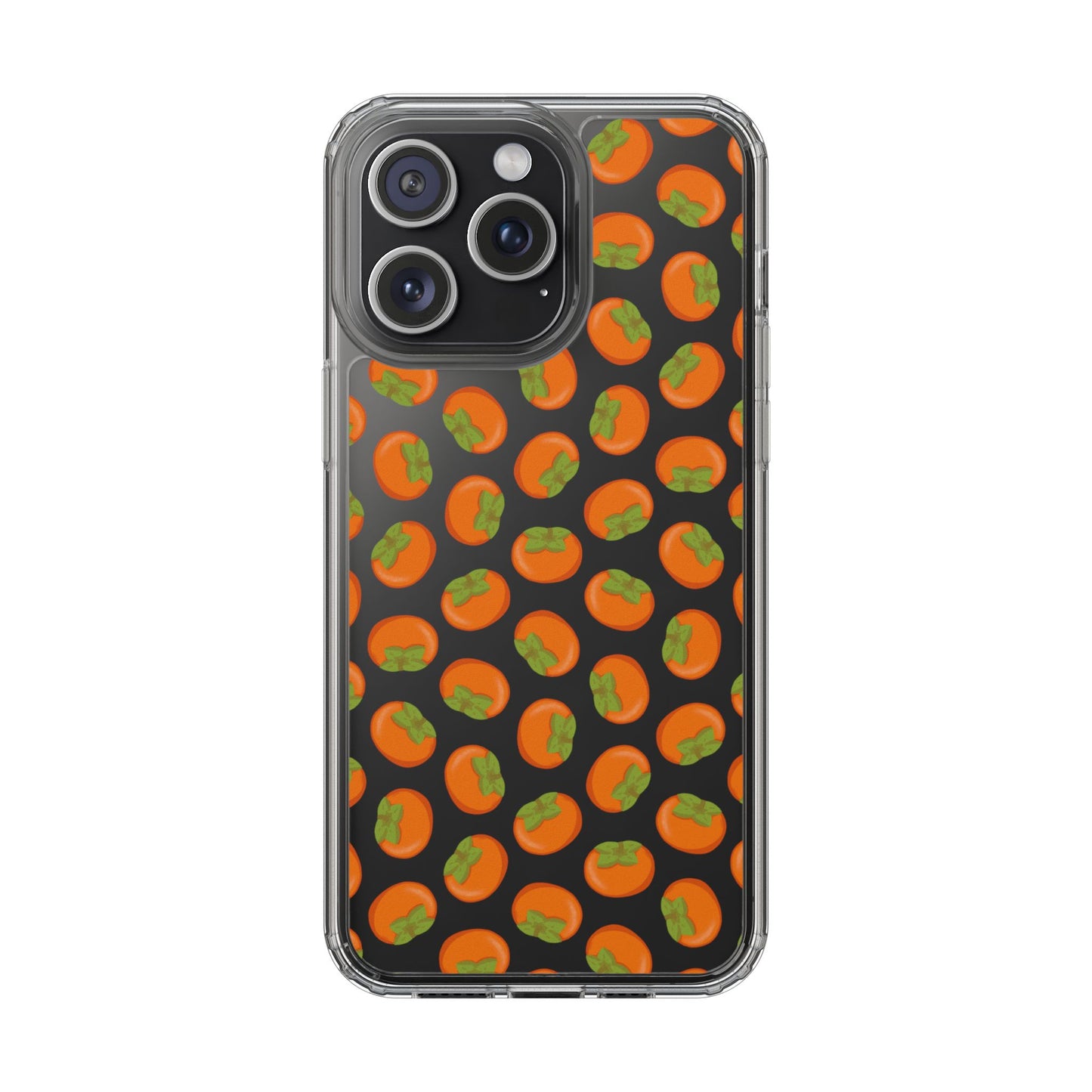 Persimmon Clear Phone Case
