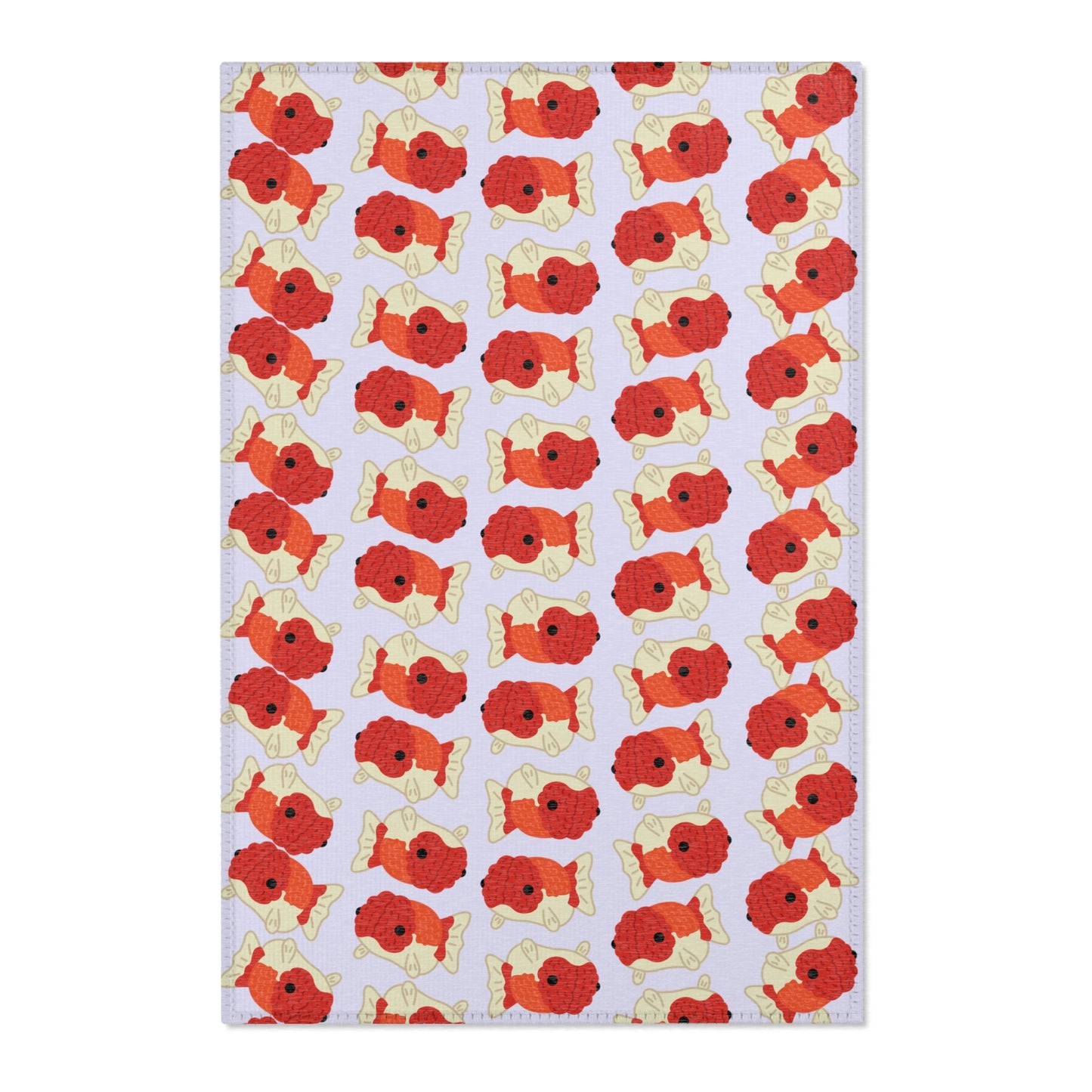 Lavender Chubby Goldfish Rug