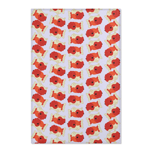 Lavender Chubby Goldfish Rug