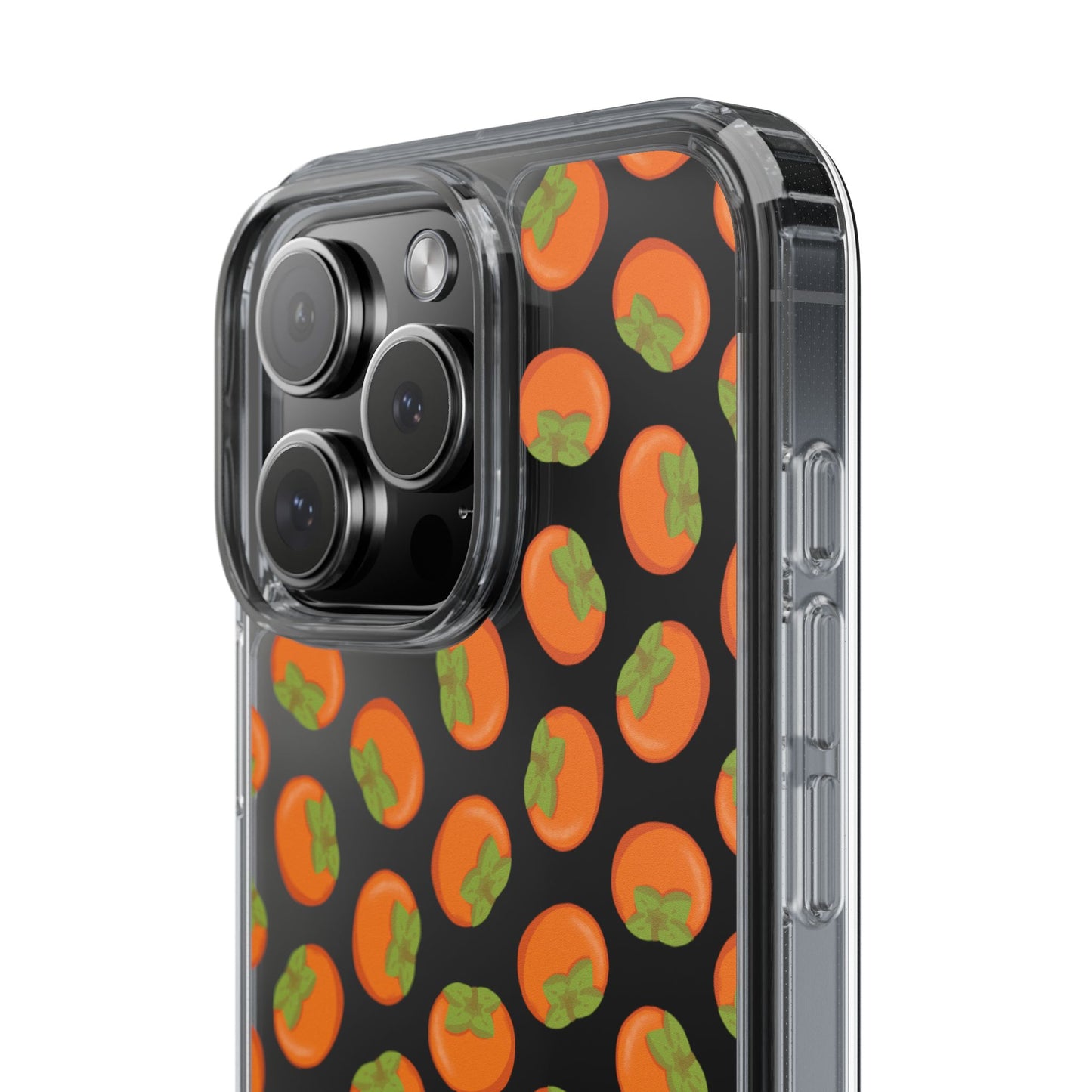 Persimmon Clear Phone Case