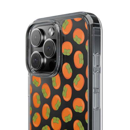 Persimmon Clear Phone Case