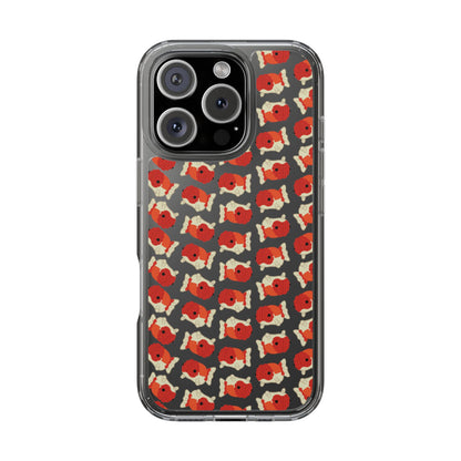 Chubby Goldfish Clear Phone Case