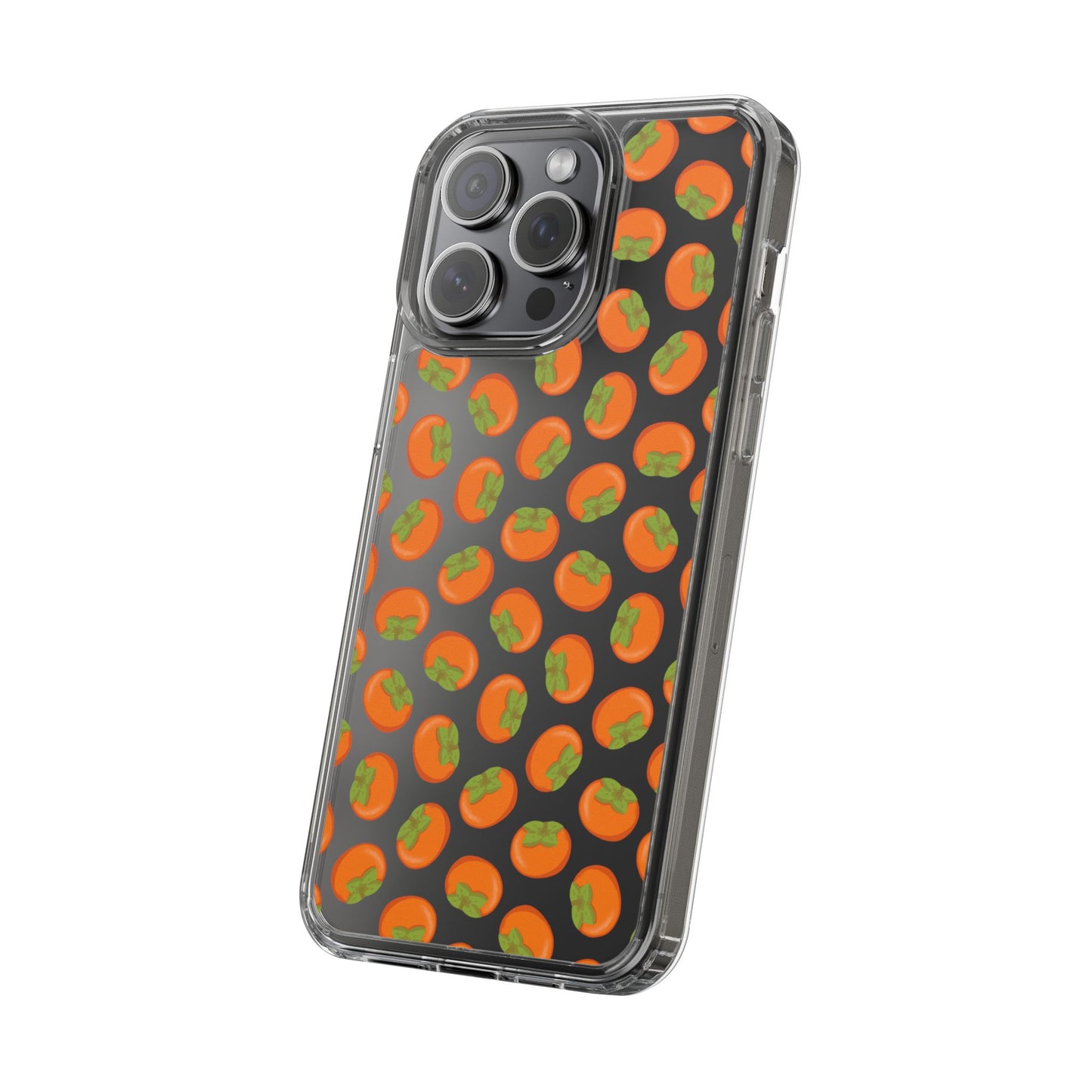 Persimmon Clear Phone Case