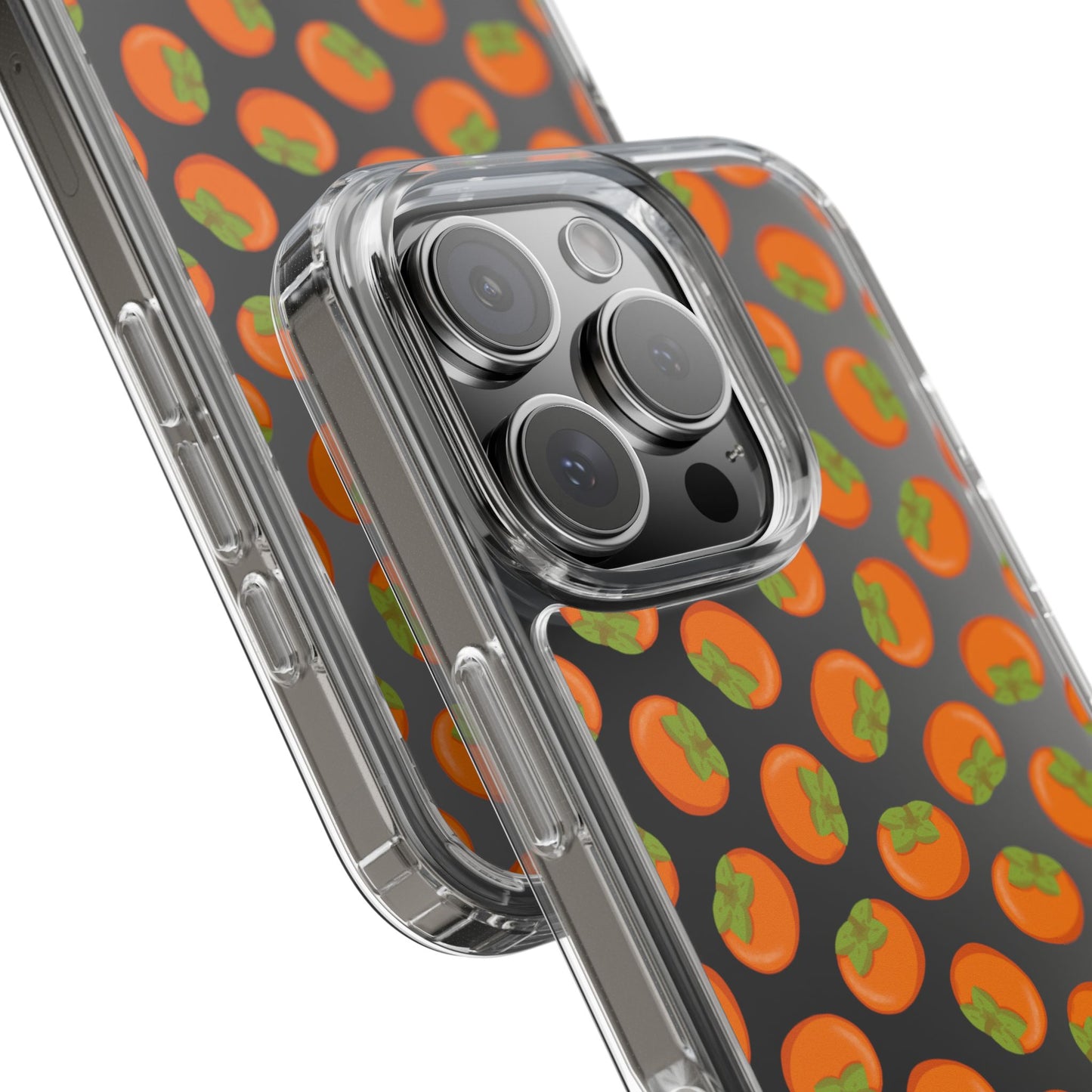 Persimmon Clear Phone Case