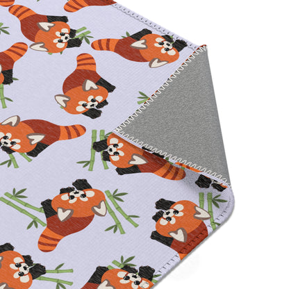 Lavender Red Panda Rug