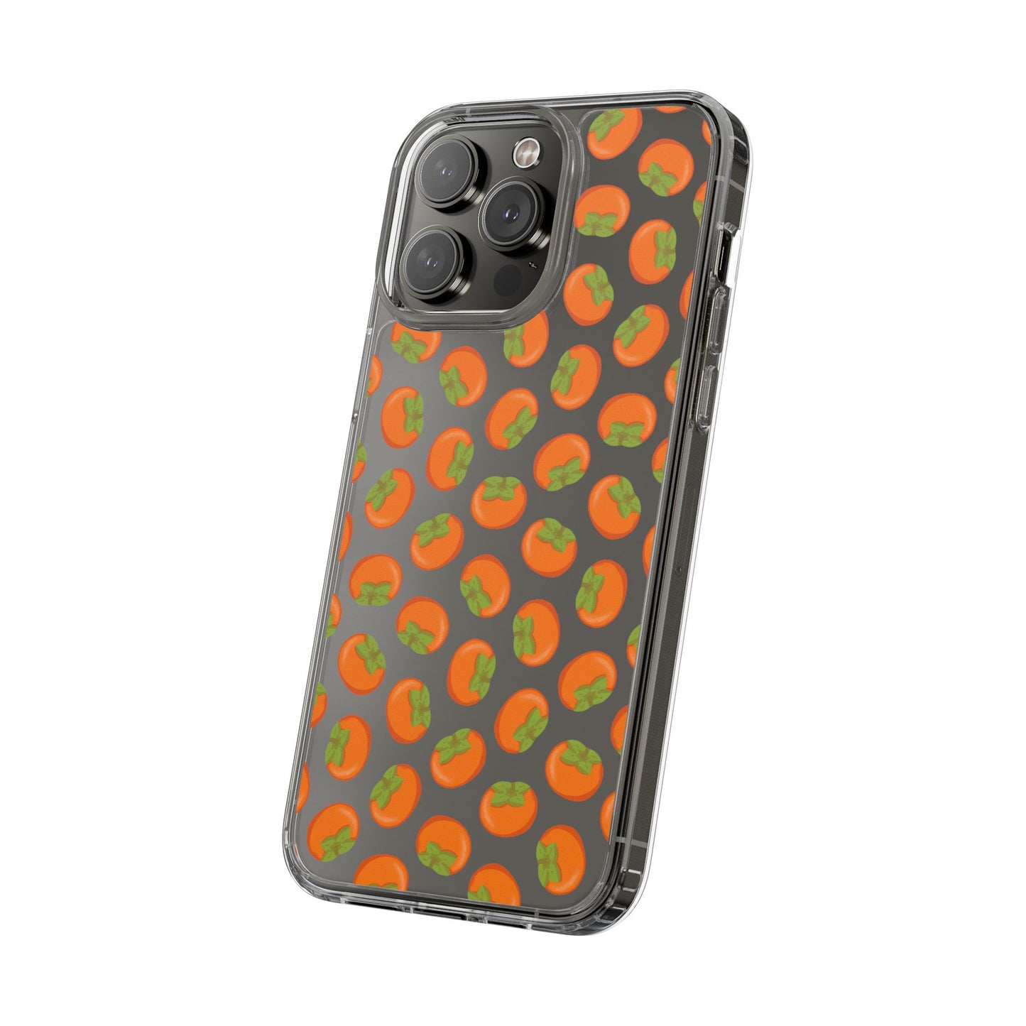 Persimmon Clear Phone Case