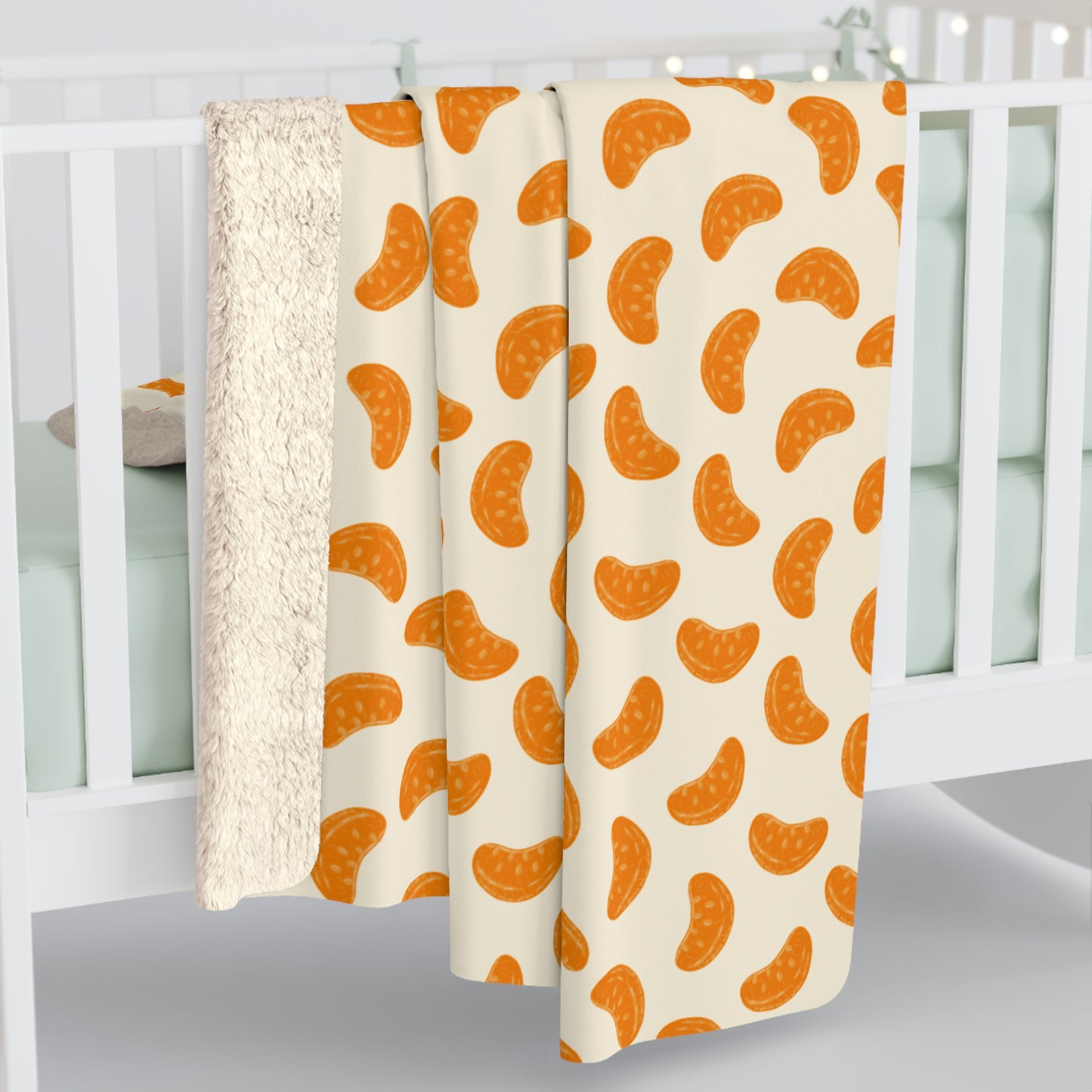 Orange Slices Cozy Fleece Blanket