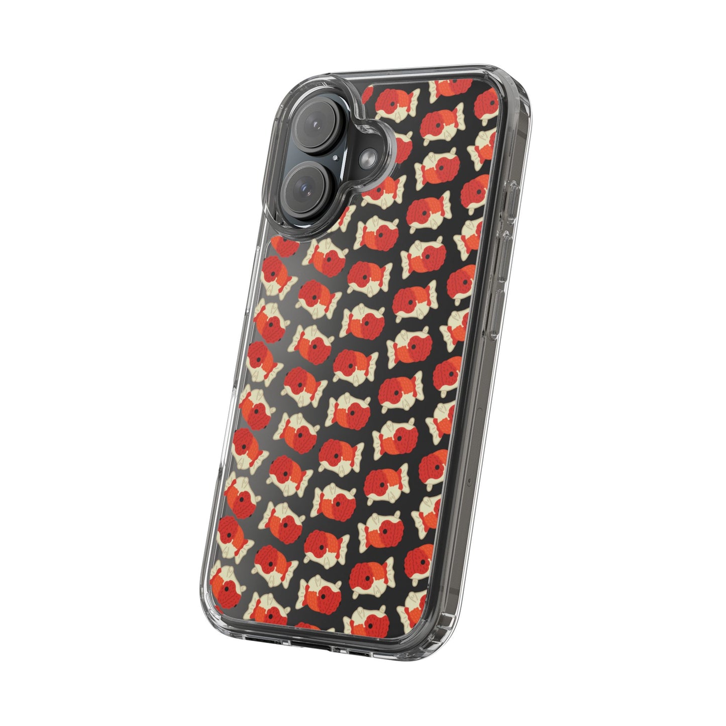 Chubby Goldfish Clear Phone Case