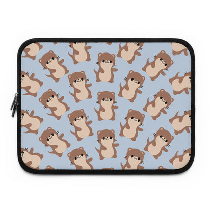 Baby Blue Otter Laptop Sleeve