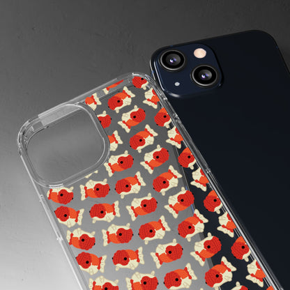 Chubby Goldfish Clear Phone Case