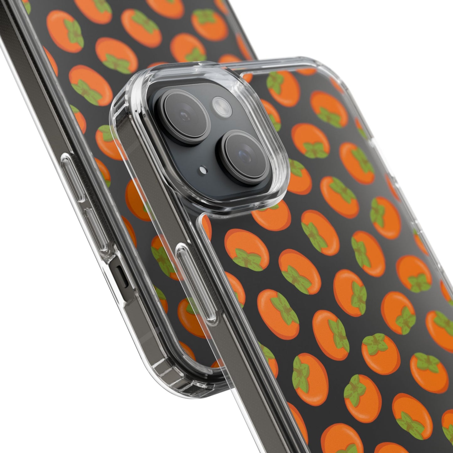 Persimmon Clear Phone Case