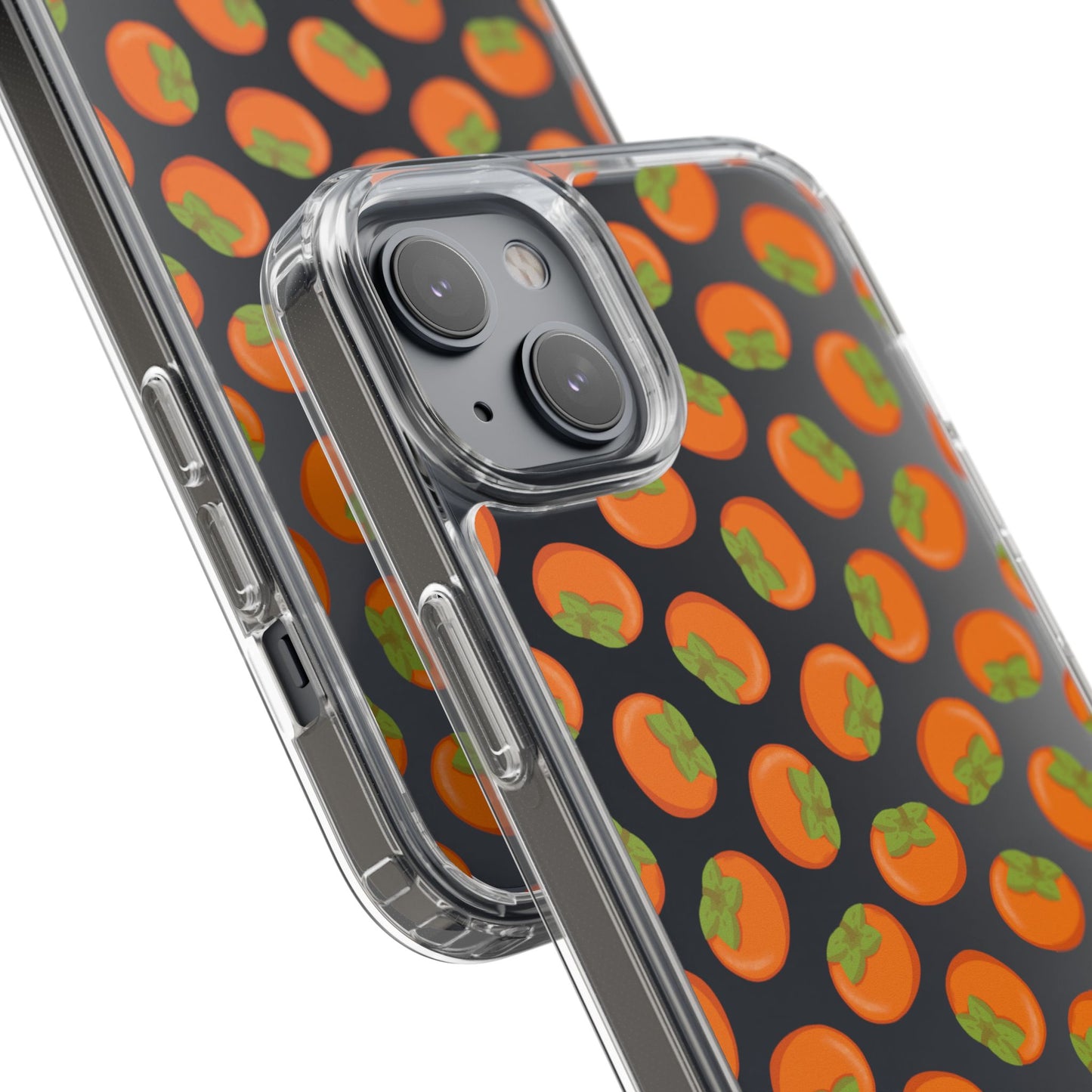 Persimmon Clear Phone Case