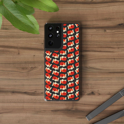 Chubby Goldfish Clear Phone Case