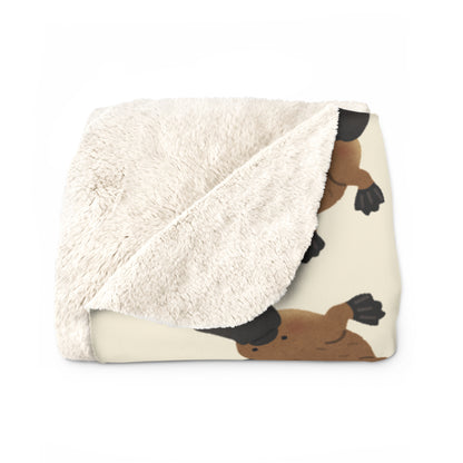 Platypus Cozy Fleece Blanket
