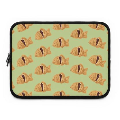 Matcha Green Taiyaki Laptop Sleeve