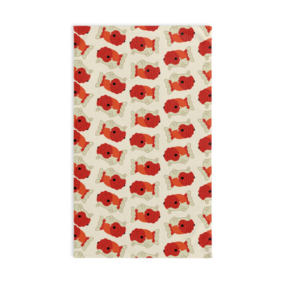 Chubby Goldfish Hand Towel