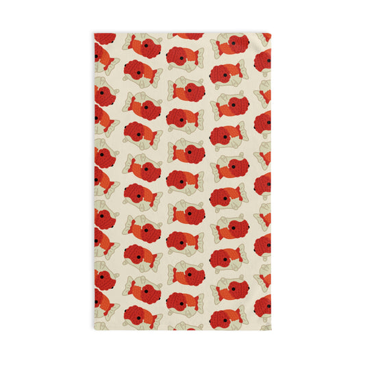 Chubby Goldfish Hand Towel