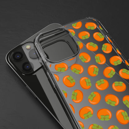 Persimmon Clear Phone Case