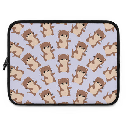 Lavender Otter Laptop Sleeve