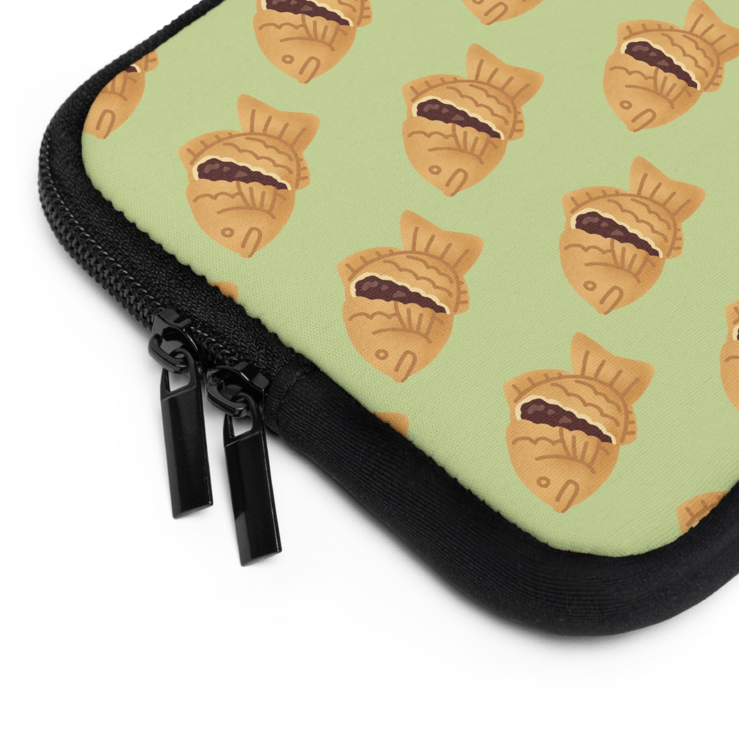 Matcha Green Taiyaki Laptop Sleeve