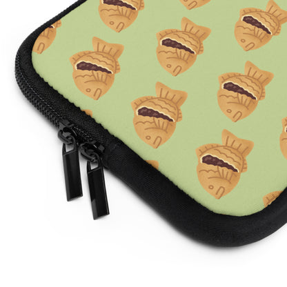 Matcha Green Taiyaki Laptop Sleeve